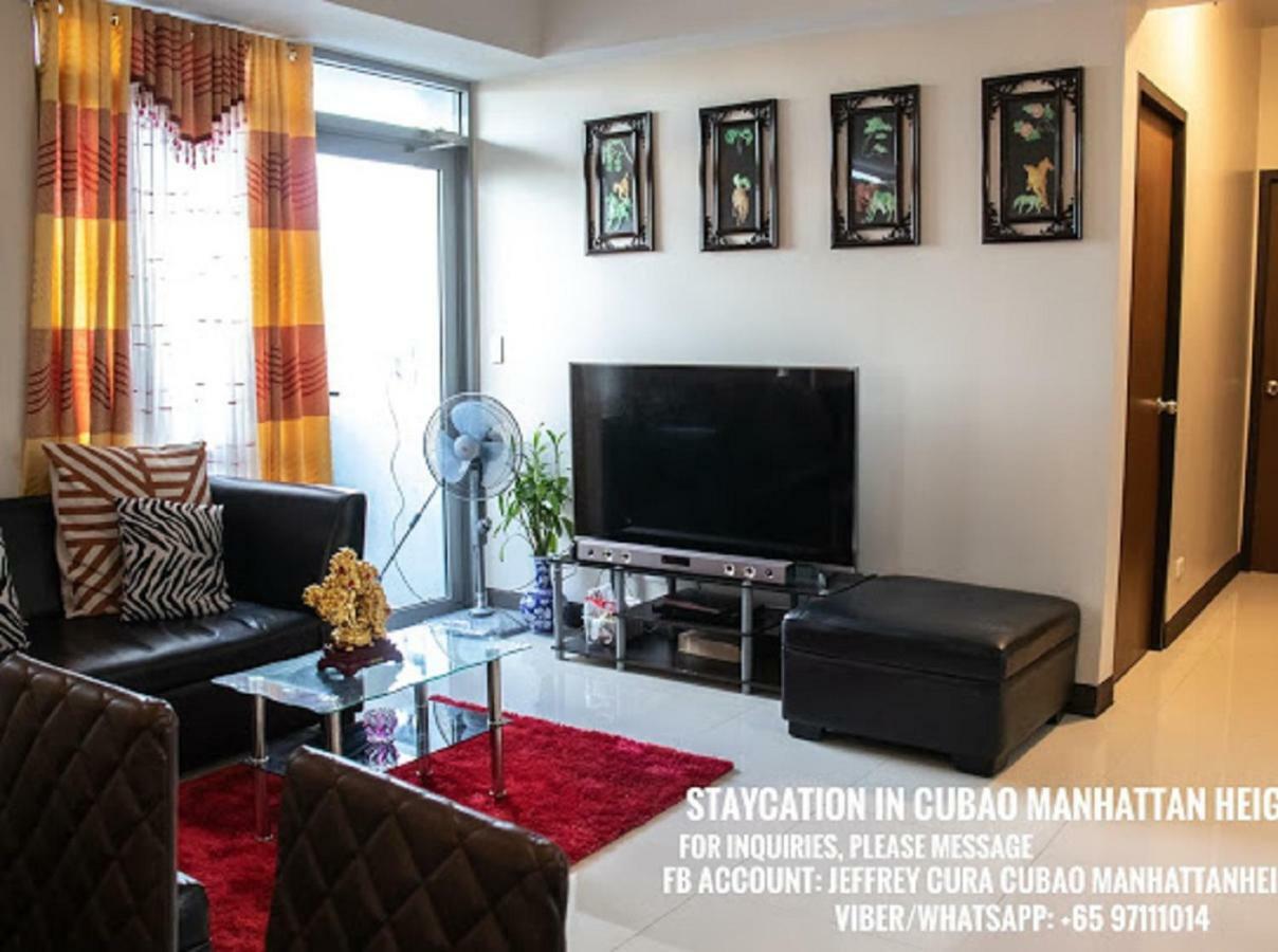Cubao Manhattan Heights Unit 5A Tower C Кесон Сити Екстериор снимка