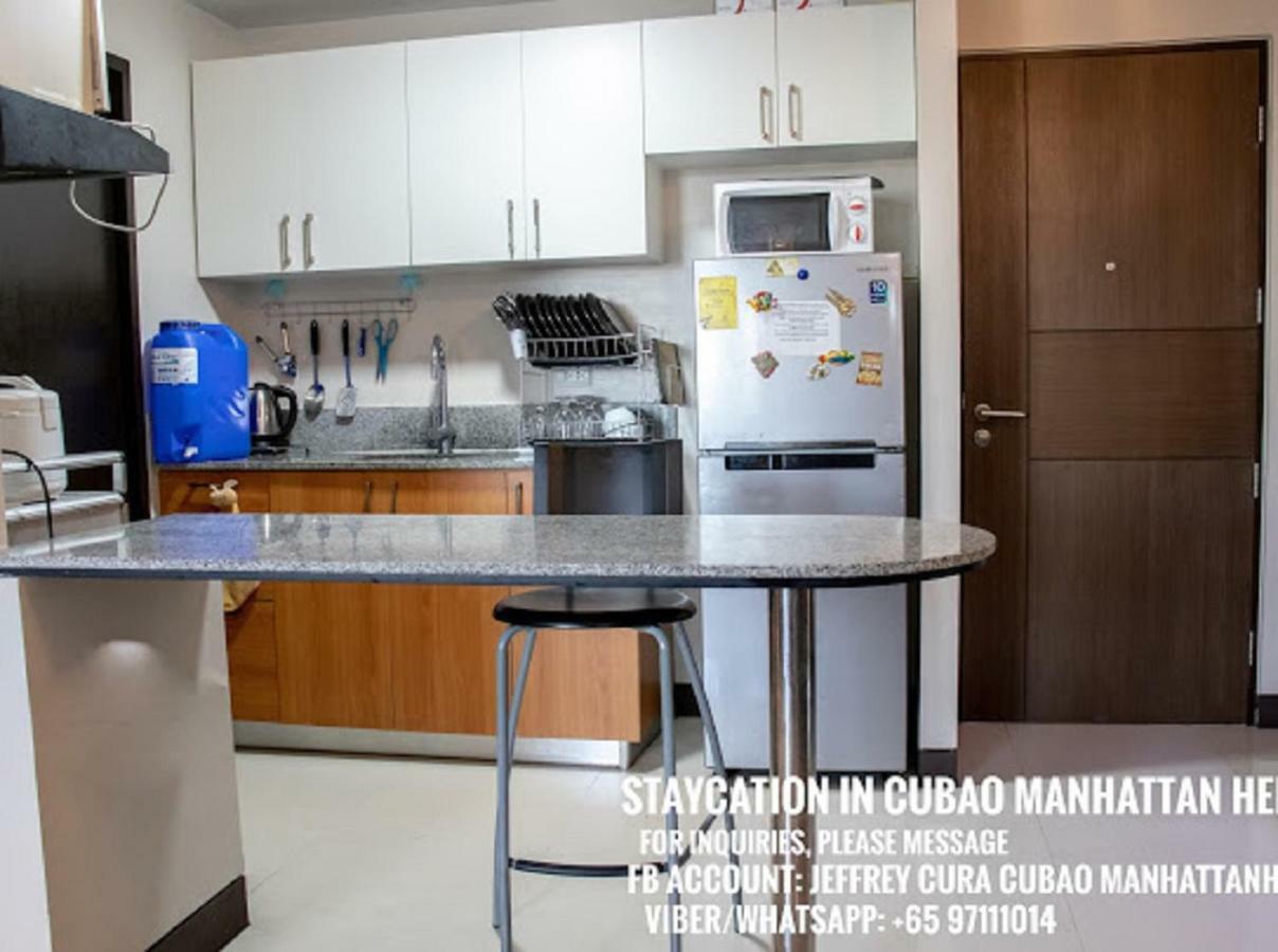 Cubao Manhattan Heights Unit 5A Tower C Кесон Сити Екстериор снимка